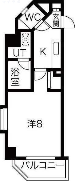 1階の間取り図
