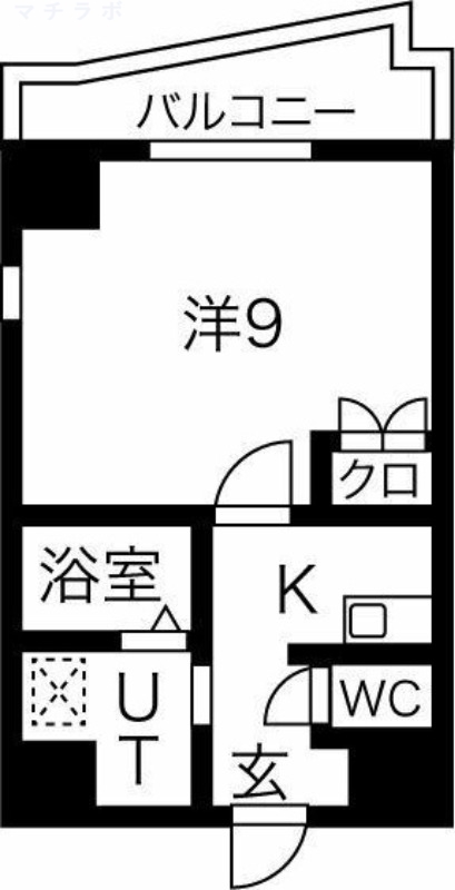 2階の間取り図
