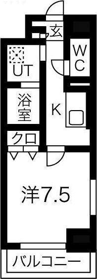 10階の間取り図