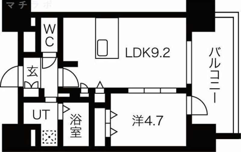 3階の間取り図