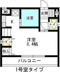 2階の間取り図