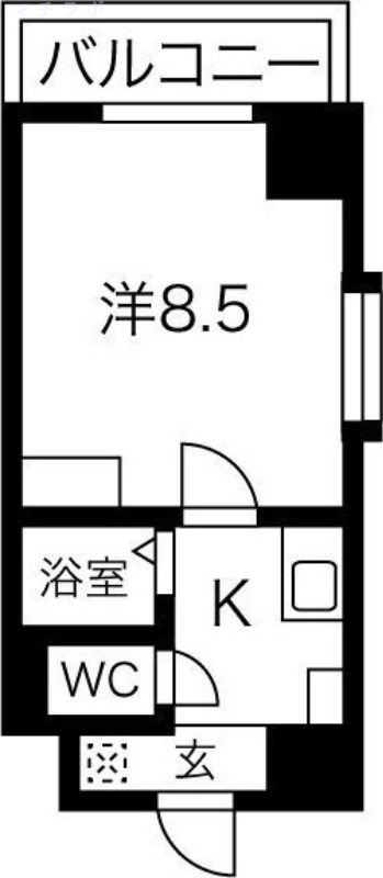 7階の間取り図