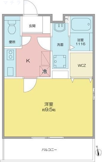 1階の間取り図