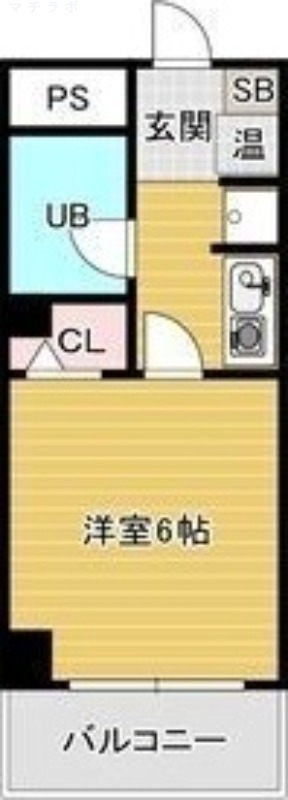 4階の間取り図