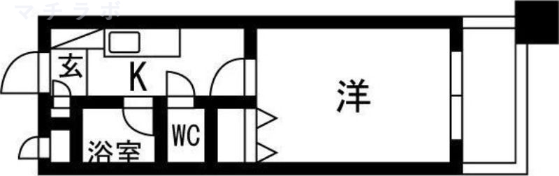 6階の間取り図