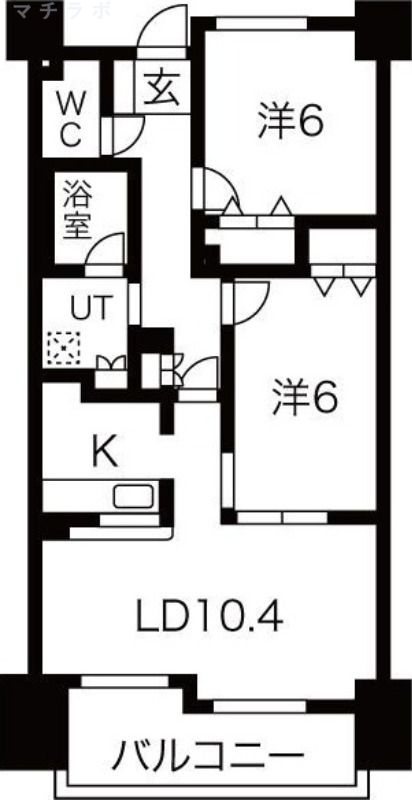 3階の間取り図