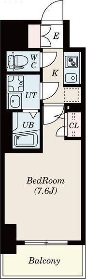 3階の間取り図