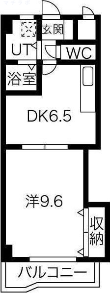 8階の間取り図