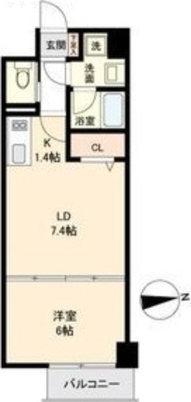 13階の間取り図