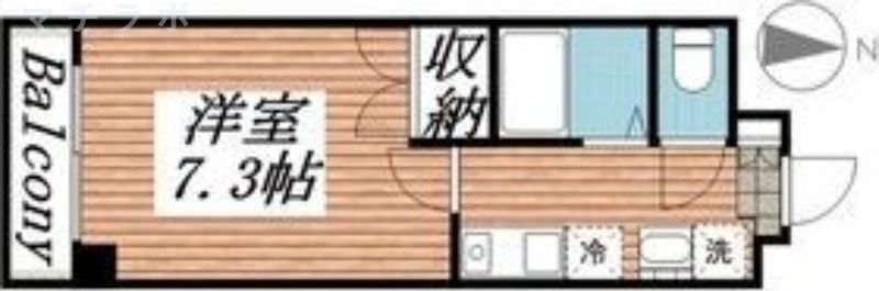 4階の間取り図