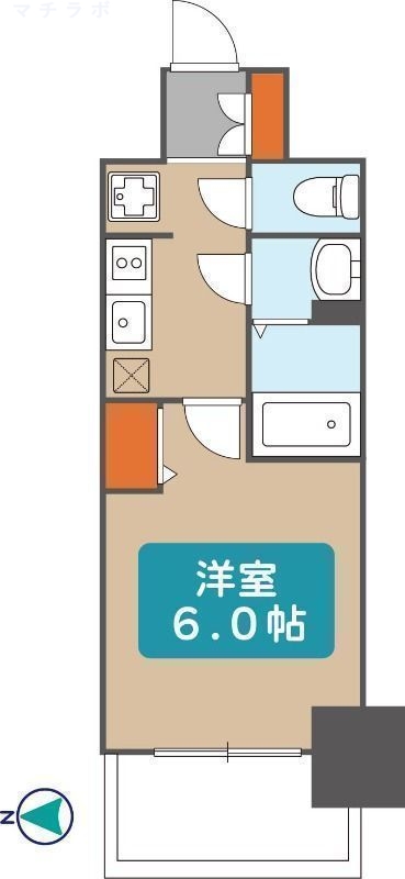 10階の間取り図