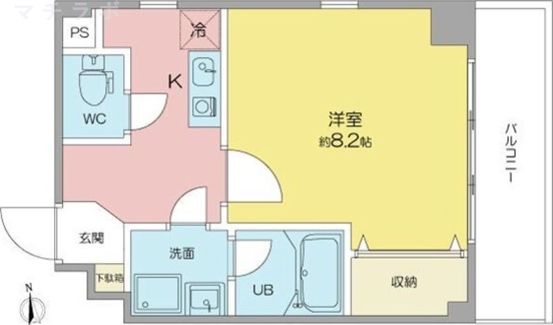 7階の間取り図