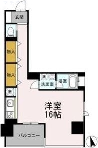 8階の間取り図