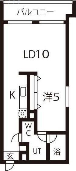 9階の間取り図