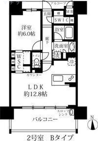 8階の間取り図