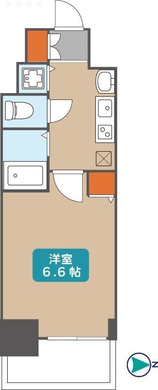 4階の間取り図