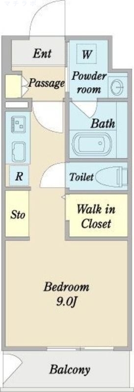 3階の間取り図