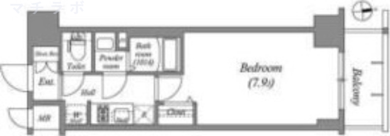 5階の間取り図