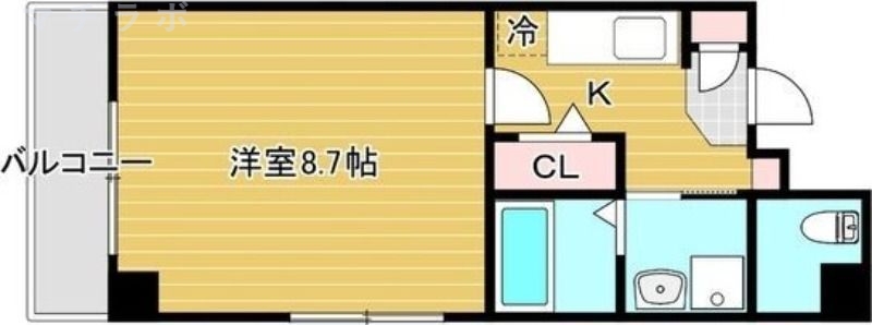 3階の間取り図