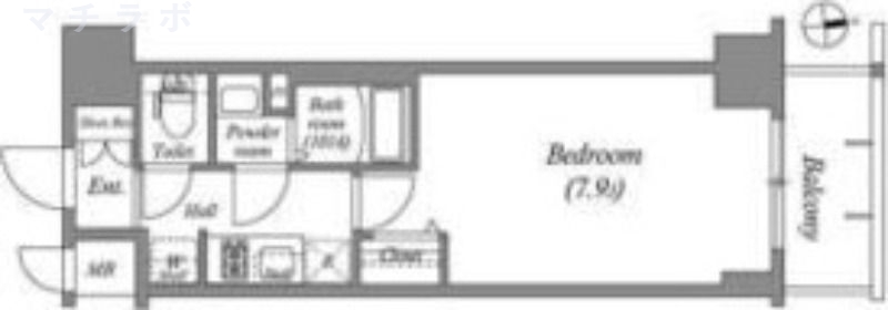 7階の間取り図