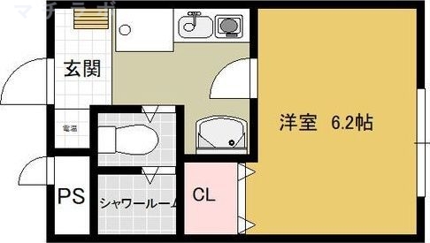 1階の間取り図
