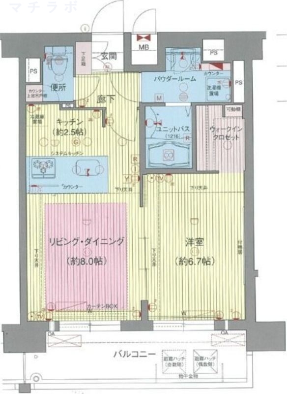 15階の間取り図