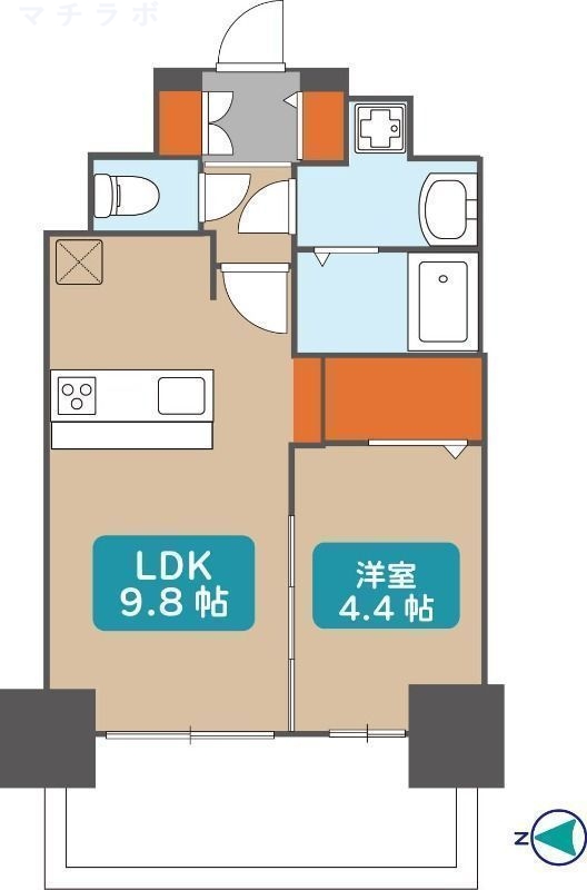 3階の間取り図
