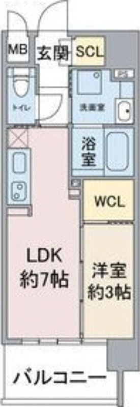 4階の間取り図