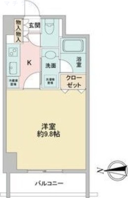 3階の間取り図