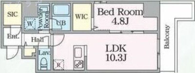 3階の間取り図