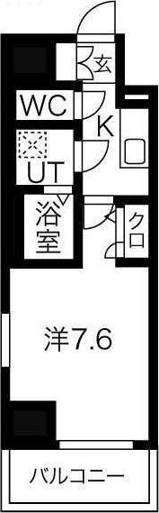 7階の間取り図