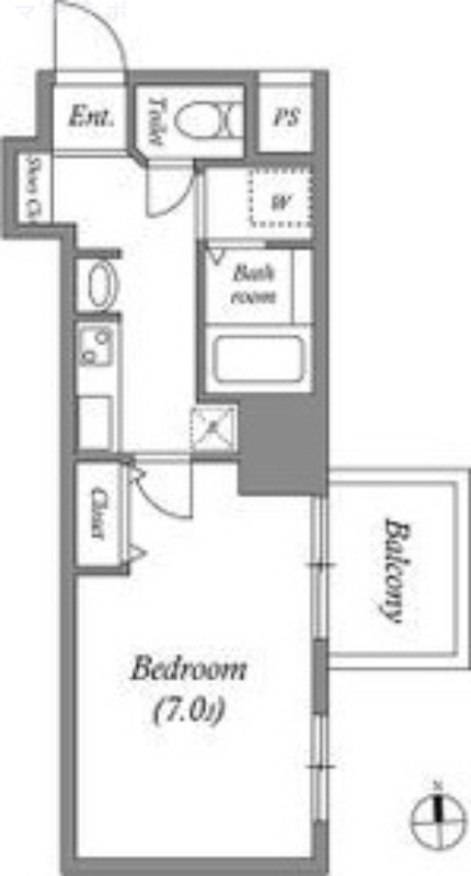 11階の間取り図