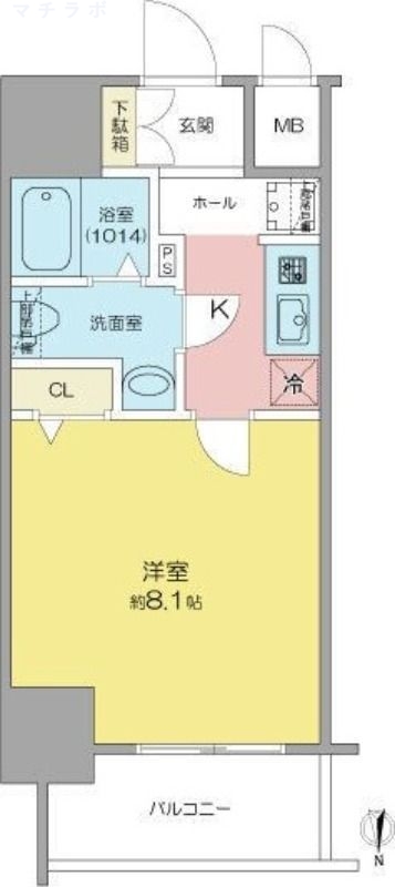 10階の間取り図