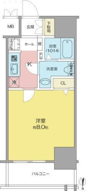 11階の間取り図