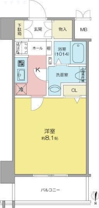14階の間取り図