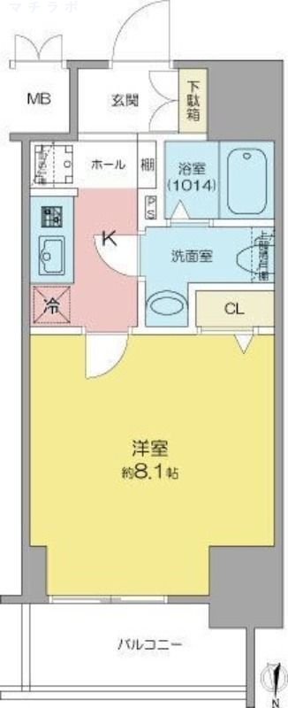 7階の間取り図