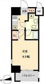 9階の間取り図