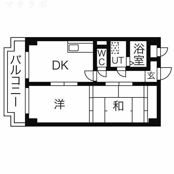 7階の間取り図