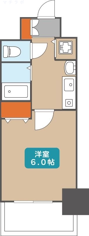 2階の間取り図