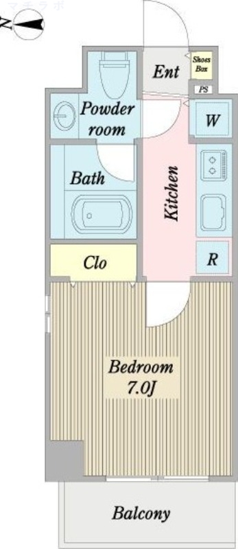10階の間取り図