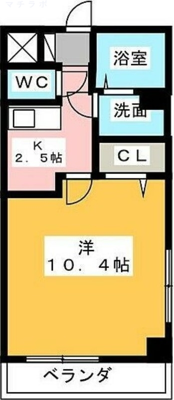 5階の間取り図