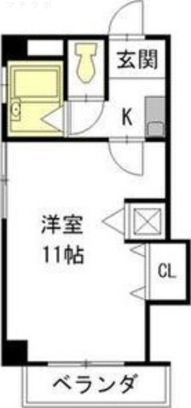5階の間取り図