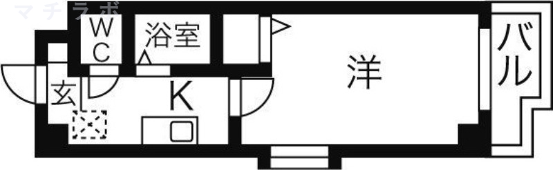 4階の間取り図