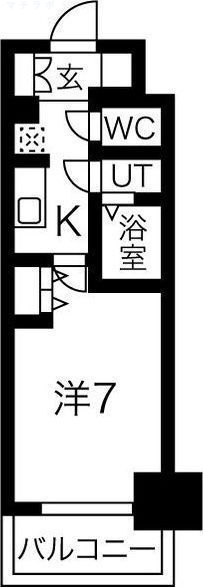 5階の間取り図