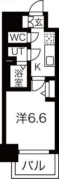 13階の間取り図