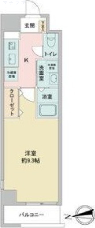 3階の間取り図