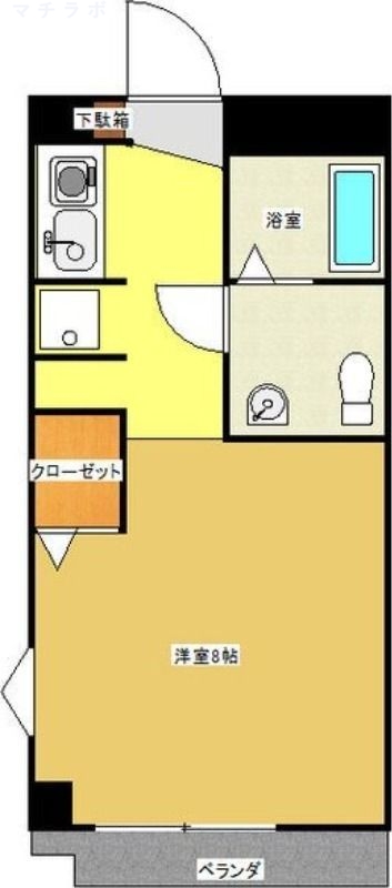 4階の間取り図
