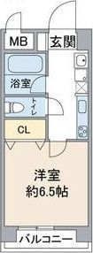 2階の間取り図