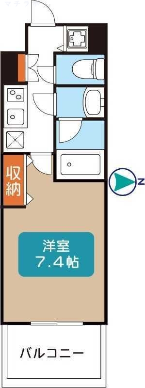 9階の間取り図