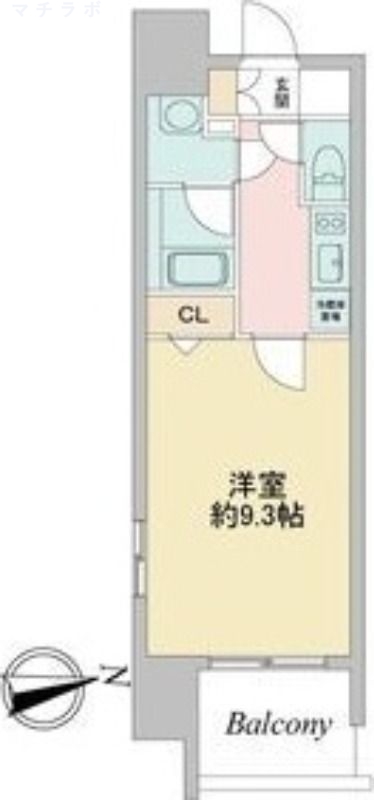 7階の間取り図